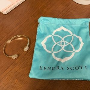 Kendra Scott Iridescent Drusy Pinch Cuff